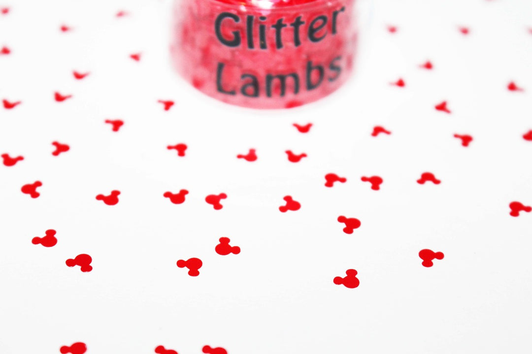 Mouse Loves Cherry Pie Glitter by GlitterLambs.com