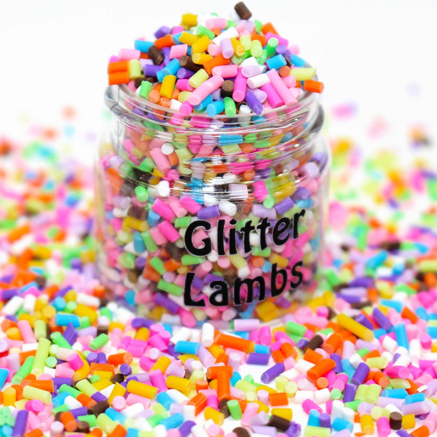 Long Clay Sprinkles Glitter Lambs