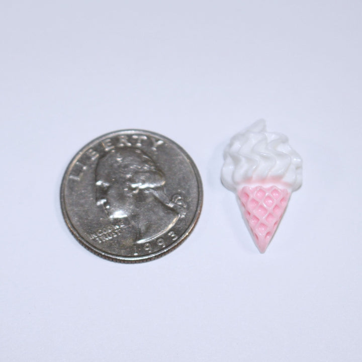 Pink Ice Cream Cone Charm (only 1)