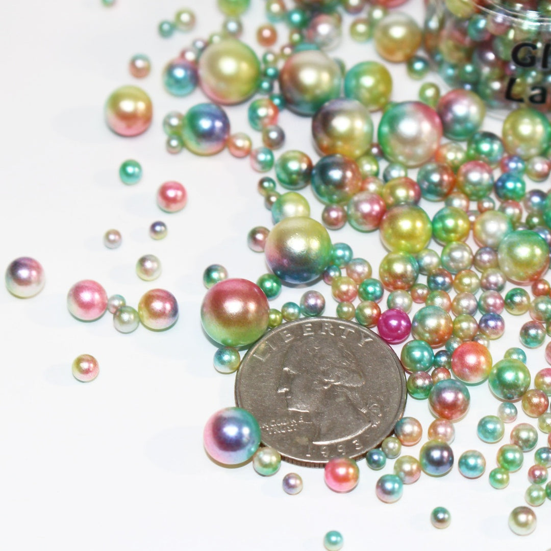 Prismatic Circus Beads by GlitterLambs.com 3-10mm