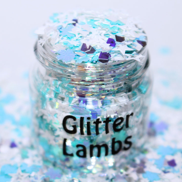 Queen Frostine Glitter. Great for crafts, nails, resin, body, hair, etc.  by GlitterLambs.com