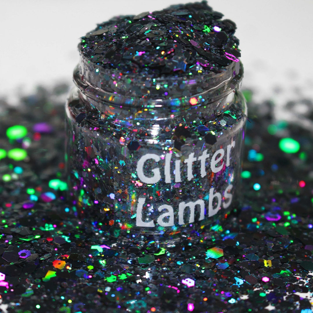 Twinkle This Star.Sucker  Silver Holographic Glitter For Crafts, Nails,  Resin, Acrylic Pouring – Glitter Lambs