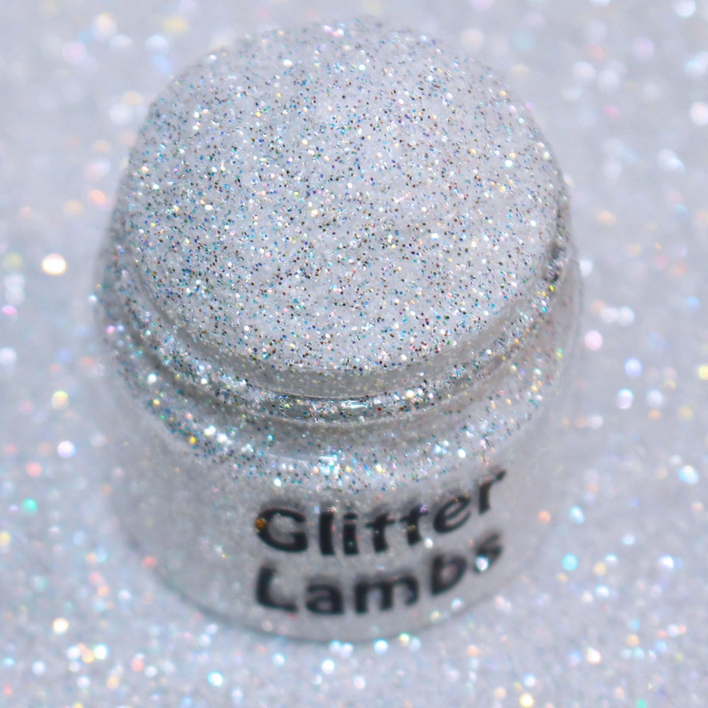 Spirit-infused Sugar Cubes For The Afterlife Halloween white glitter by GlitterLambs.com .008