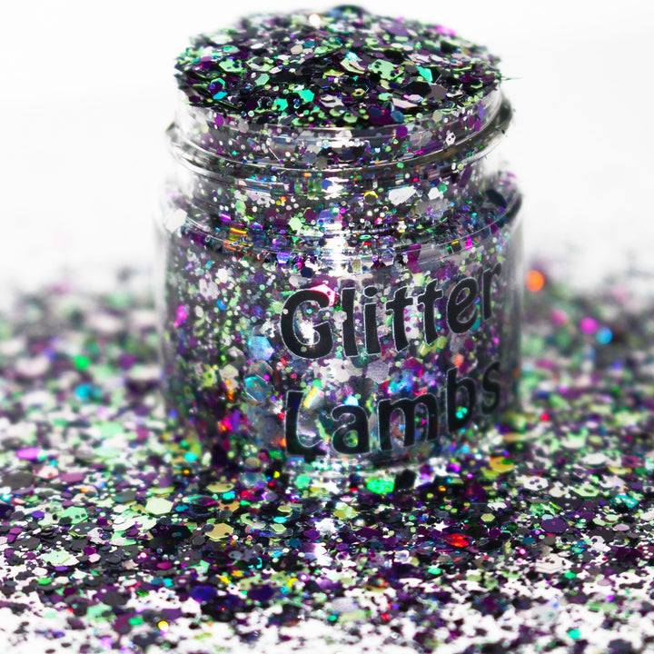 Spirits Come  Out To Play (Halloween) Glitter by GlitterLambs.com
