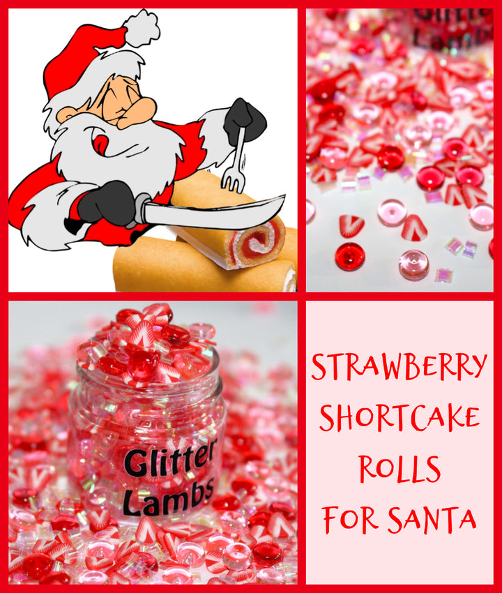 Strawberry Shortcake Rolls For Santa