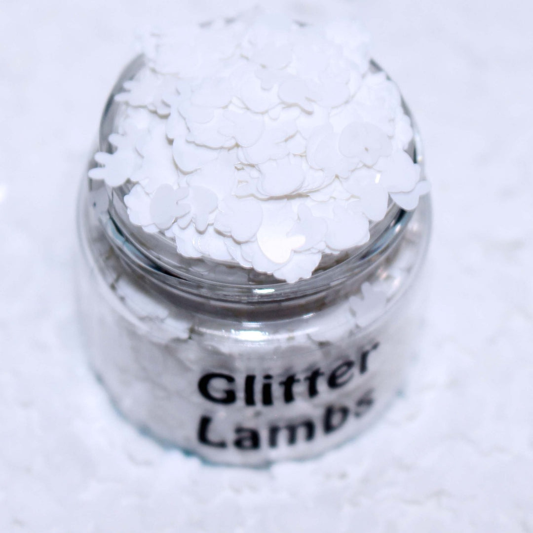 The White Rabbit (Easter) Glitter For Nail Art, Resin, Snowglobe Tumbler Cups by GlitterLambs.com