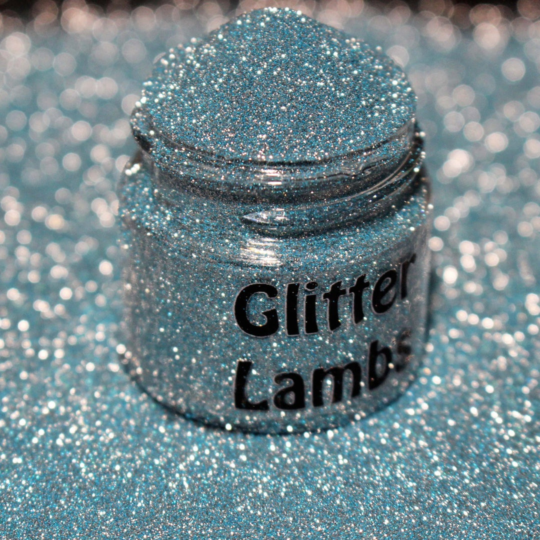 Unexplained Shifts In Temperature glitter by GlitterLambs.com. Reflective Diamond dust glitter.