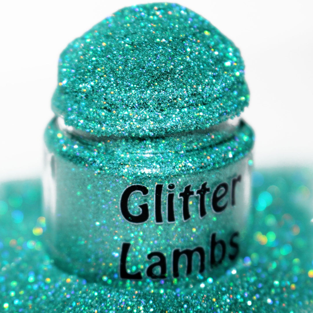 Aqua Fine Glitter – Glitter Lambs