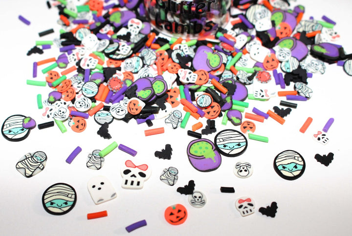 Welcome To The Spook House Halloween Clay Sprinkles by GlitterLambs.com