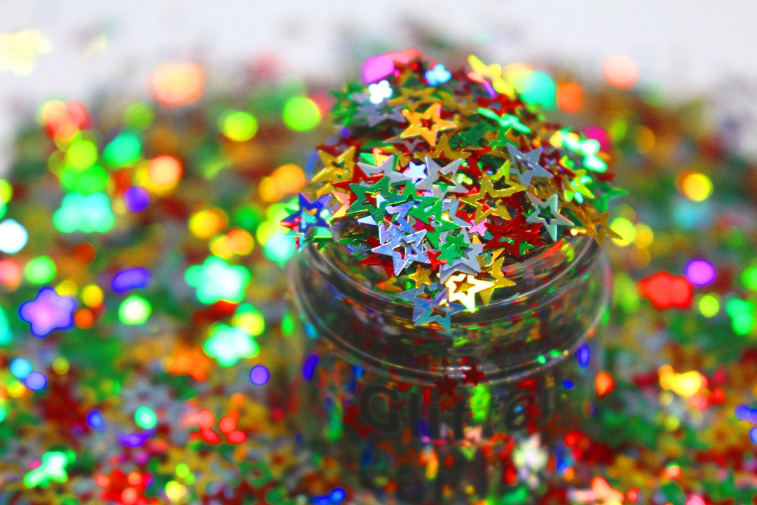 Wise Men Followed The Star Christmas Glitter by GlitterLambs.com